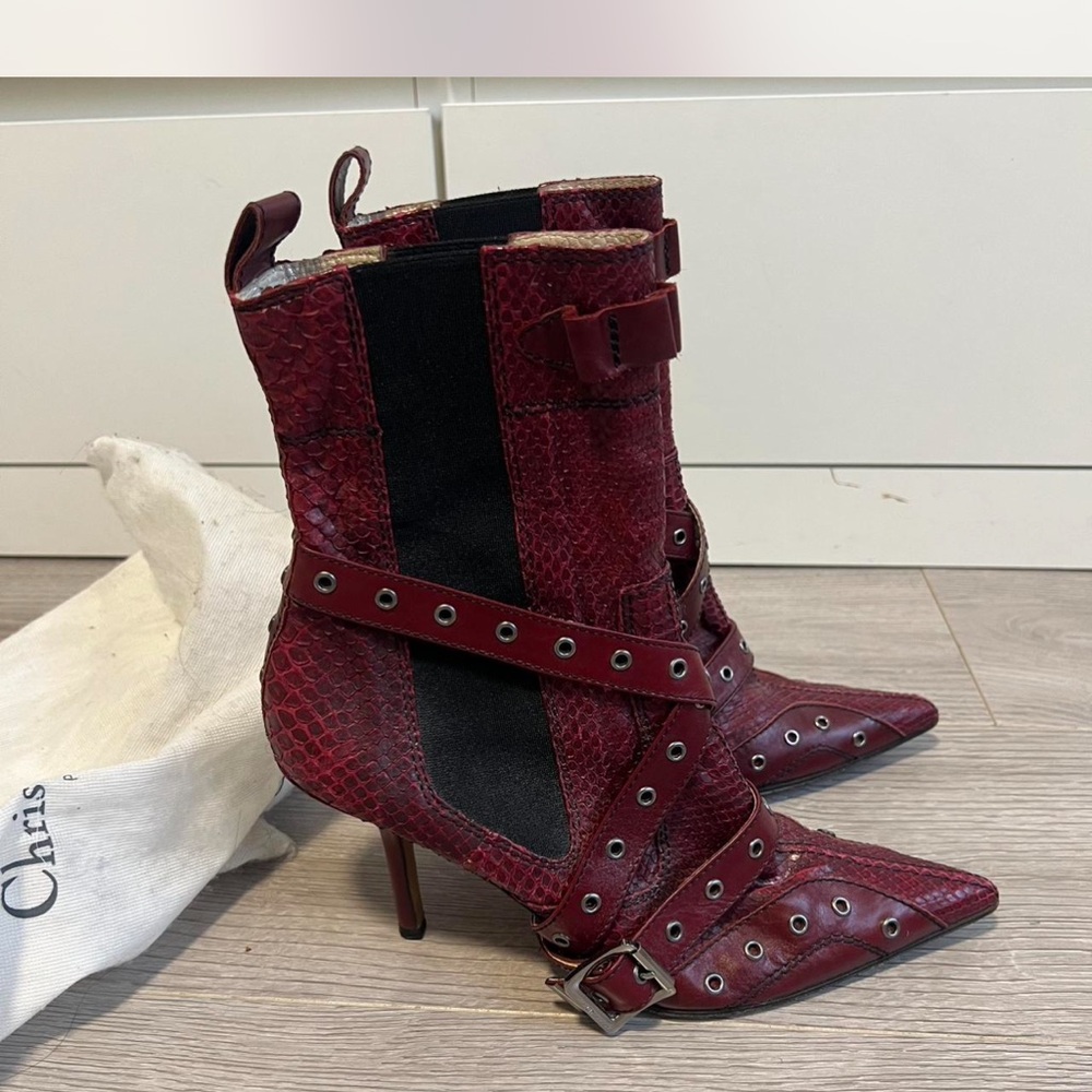 DIOR 2002 GALLIANO BOOTS